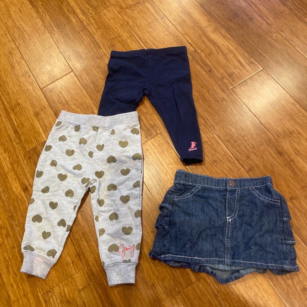 Baby Bundle leggings and skirt with shorts